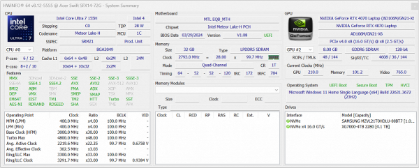 Обзор портативной рабочей станции Acer Swift X 14 (SFX14-72G-72DH) Обзор портативной рабочей станции Acer Swift X 14 (SFX14-72G-72DH)
