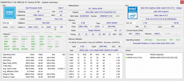 Обзор бюджетного ноутбука OSiO BaseLine B150i Обзор бюджетного ноутбука OSiO BaseLine B150i