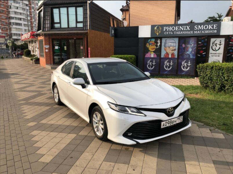 Аренда Toyota Camry в Краснодаре