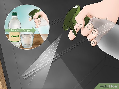 Step 7 Опрыскайте внутреннюю поверхность. 